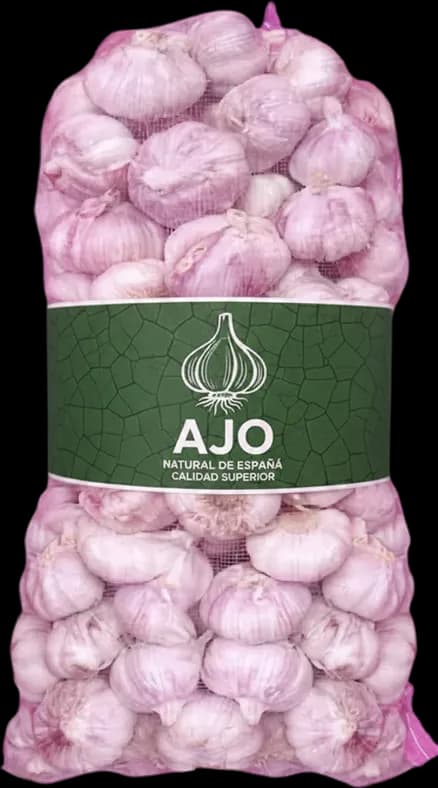 Sacos de malla para ajos